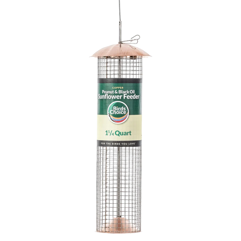 Bird's Choice Sunflower &amp; Peanut Feeder (1 lb Capacity)