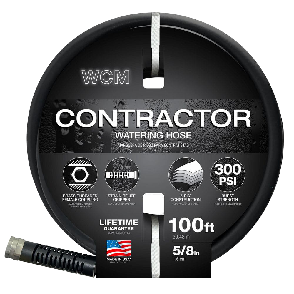 FLEXON Contractor Grade Garden Hose (5/8 in x 100 ft)