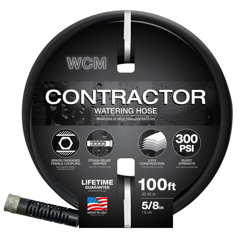 FLEXON Contractor Grade Garden Hose (5/8 in x 100 ft)