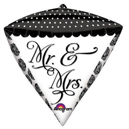 "17"" MRS AND MRS DIAMONDZ - PKG"