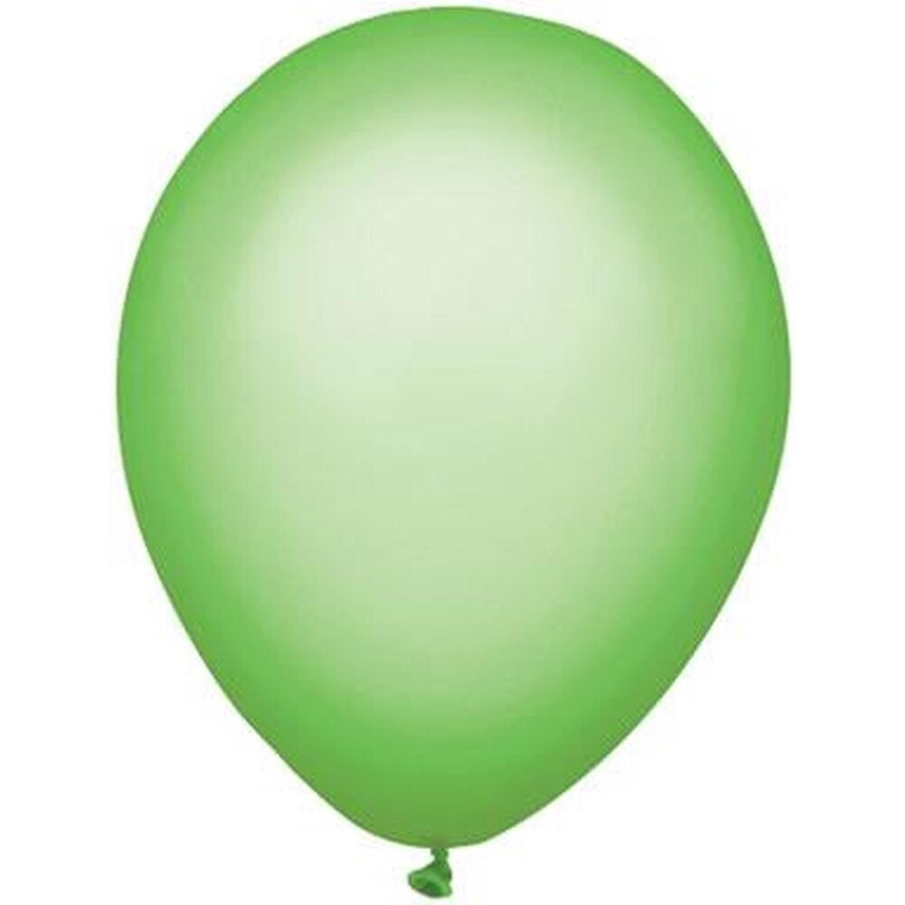 "11"" NEON GREEN LATEX BALLOONS"