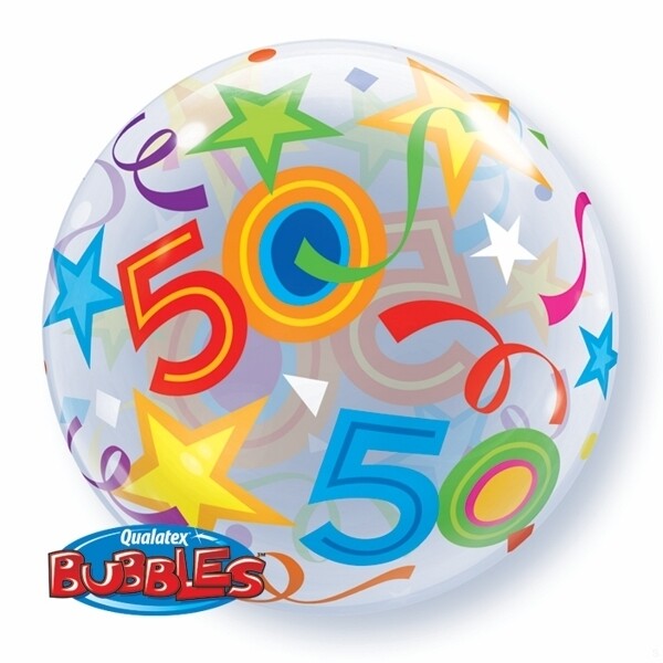 "22"" BRILLANT STARS 50 S. BUBBLE"