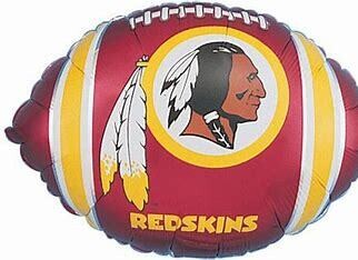 "18"" WASHINGTON REDSKINS - FLAT"