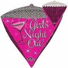 "17"" GIRLS NIGHT OUT DIAMONDZ"