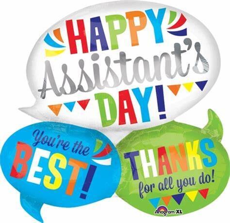 "26"" ASSISTANTS DAY BUBBLE SHP-FL"
