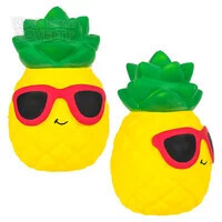 "10.75"" JUMBO SQUISH PINEAPPLE      6/9"