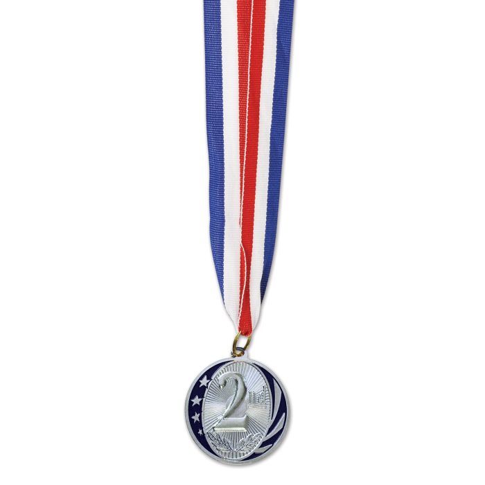 "2nd" Place Medal w/Ribbon