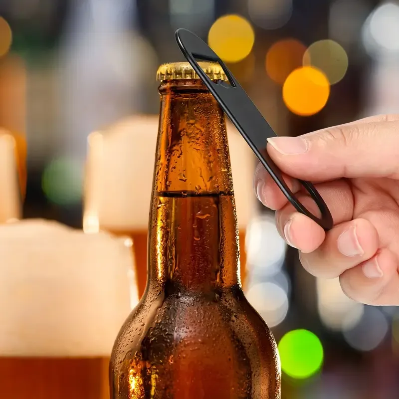 Flaschenöffner Metall Rund
