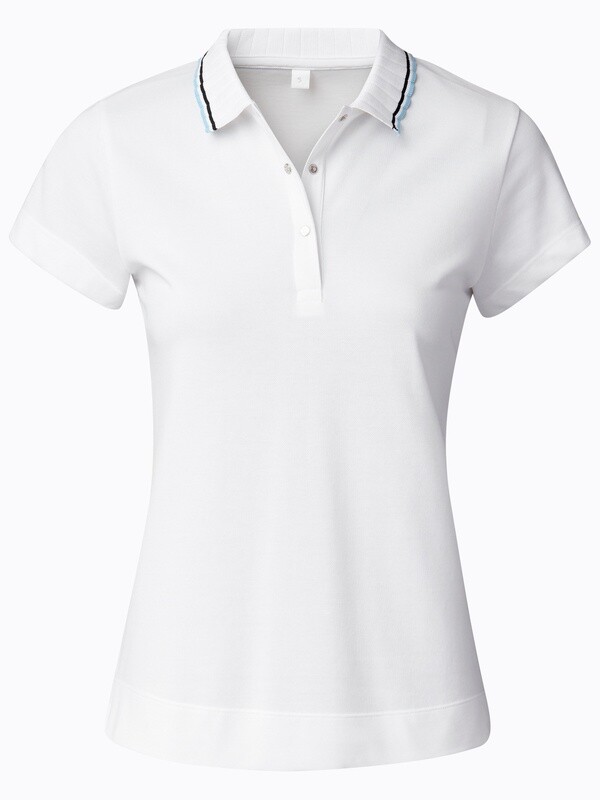 F Polo manches courtes DAILY 443-123 - Blanc