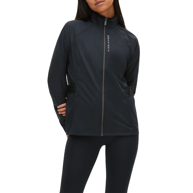 F Coupe-vent manches longues ROHNISCH Miles - Noir