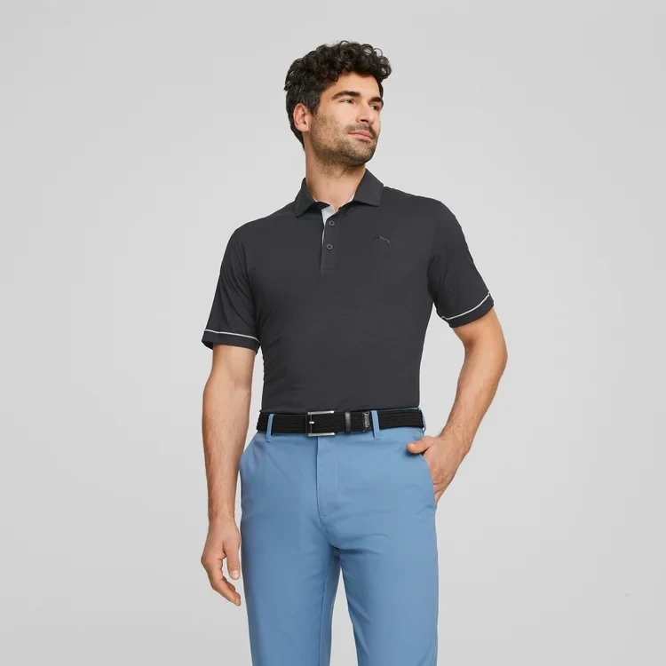 H Polo PUMA Cloudspun Haystack - Noir