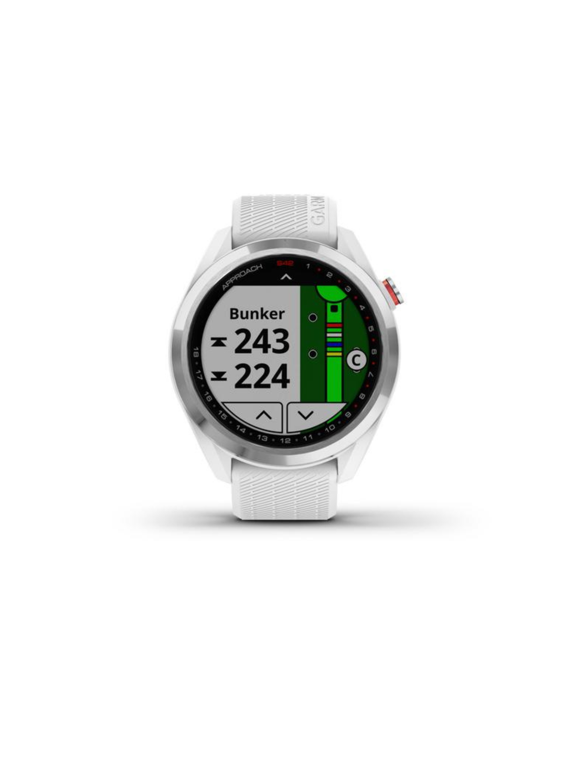 Télémètre montre GARMIN S42 - Blanc
