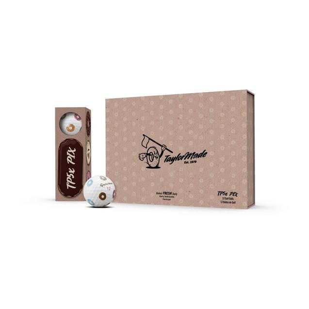 Balles de golf (Douzaine) Taylormade - Édition limitée - TP5X pix - Donut