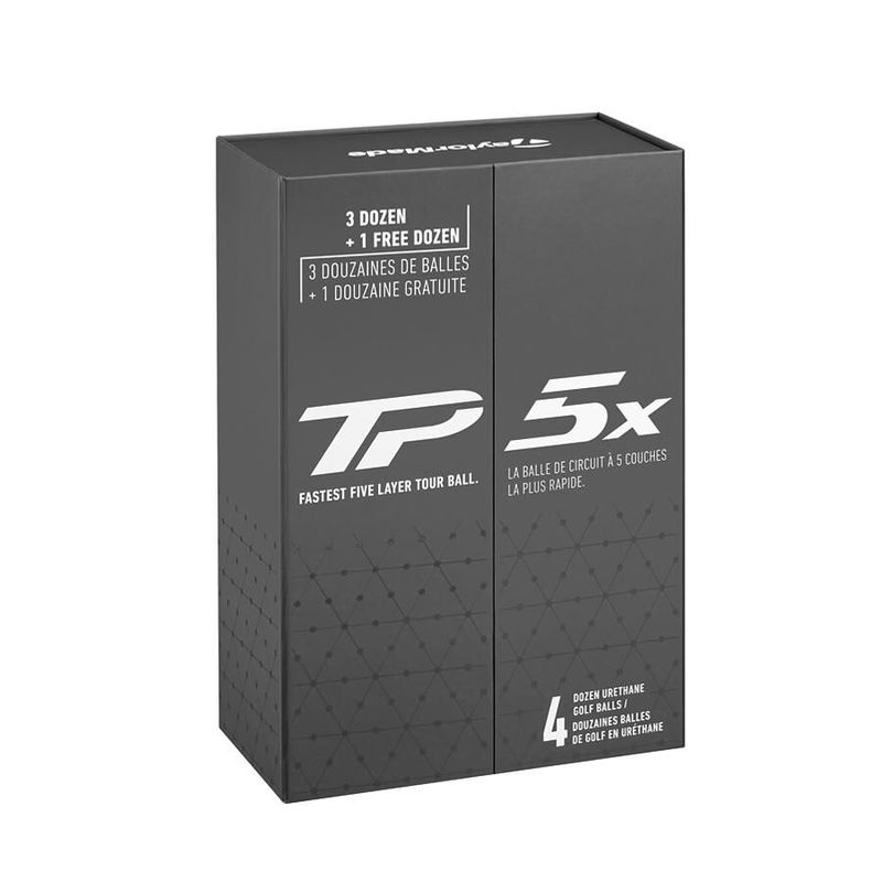 Balles de golf (3+1) Taylormade TP5X