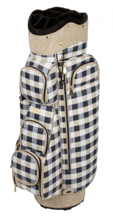 Sac de golf (Fashion) + Couvres-bâtons CUTLER Valley Plaid