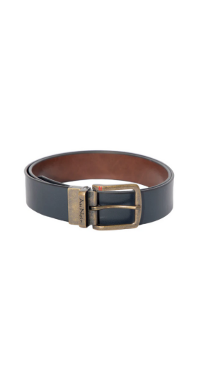 H Ceinture AU NOIR Strauss - Tan/Marine