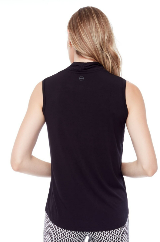 F Polo sans manche SWING T6006 - Noir
