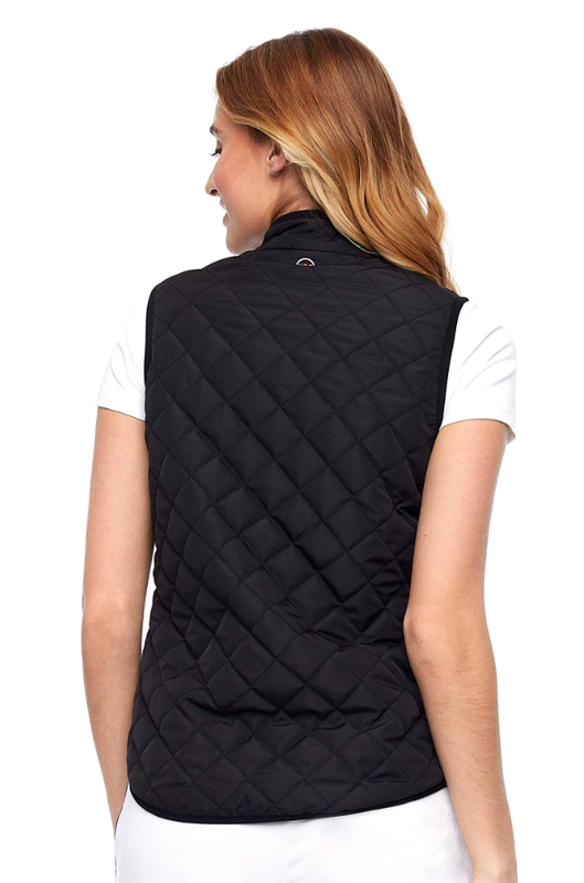 F Manteau sans manche SWING J8004 - Noir
