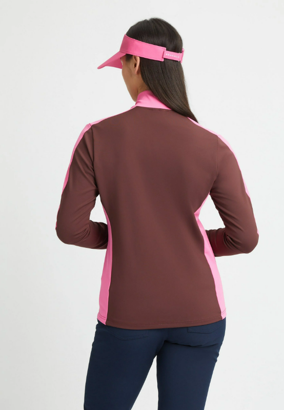 F Veste full zip ROHNISCH Blake Thermal - Bitter Chocolate