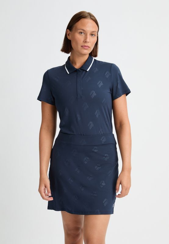 F Polo manches courtes ROHNISCH Deni - Marine