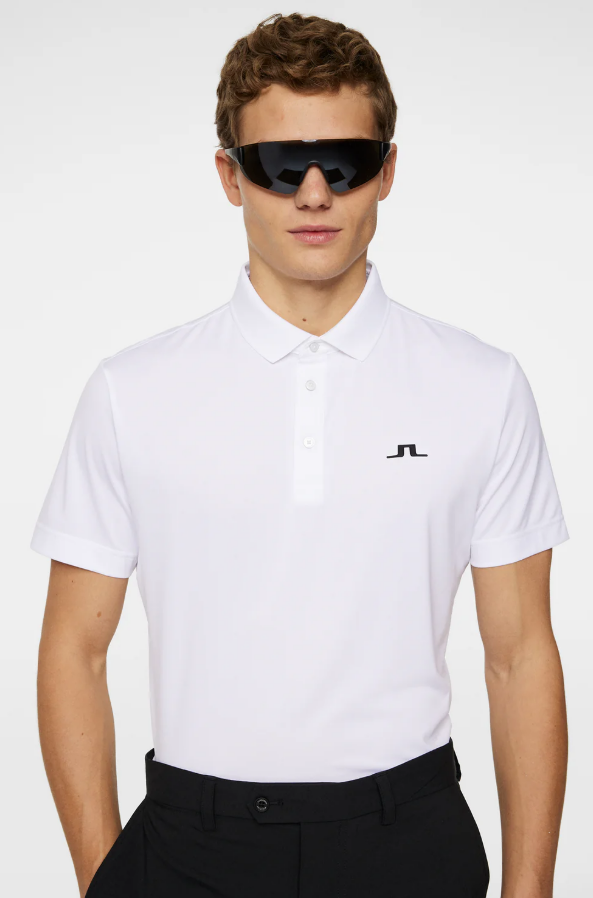 H Polo J.LINDEBERG Bridge - Blanc
