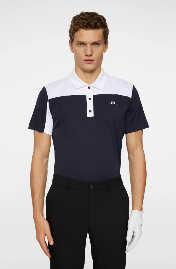 H Polo J.LINDEBERG Anders Slim Fit - Marine