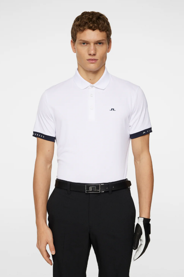 H Polo J.LINDEBERG Guy - Blanc