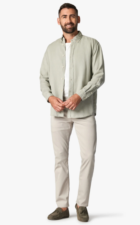H Pantalon 34 HERITAGE Courage - CoolMax Oyster Summer