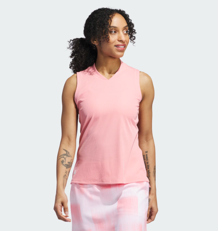 F Polo sans manche ADIDAS IS9750 - Rose