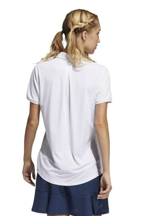 F Polo manches courtes ADIDAS GL6707 - Blanc