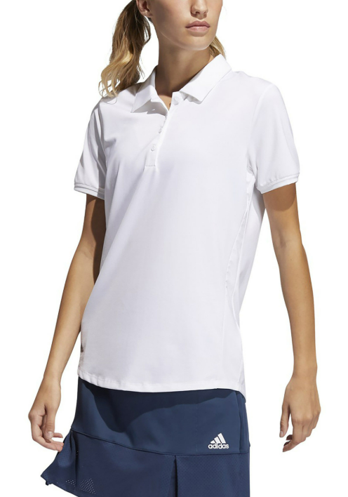 F Polo manches courtes ADIDAS GL6707 - Blanc