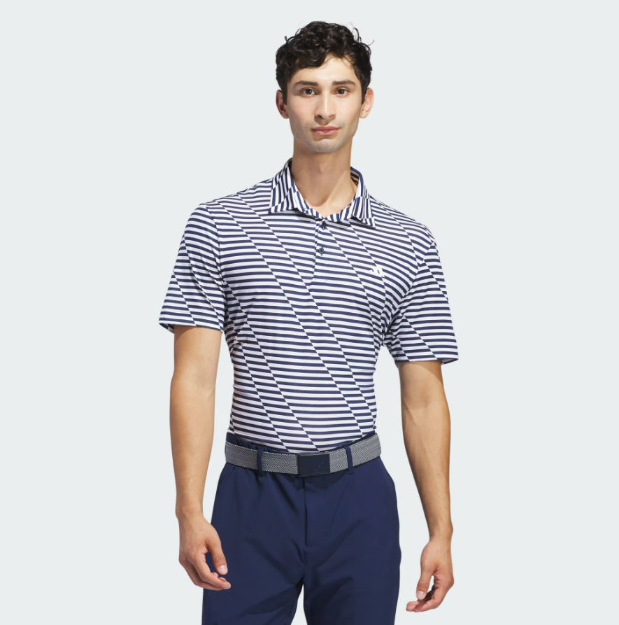 H Polo ADIDAS IU4393 - Blanc/Marine