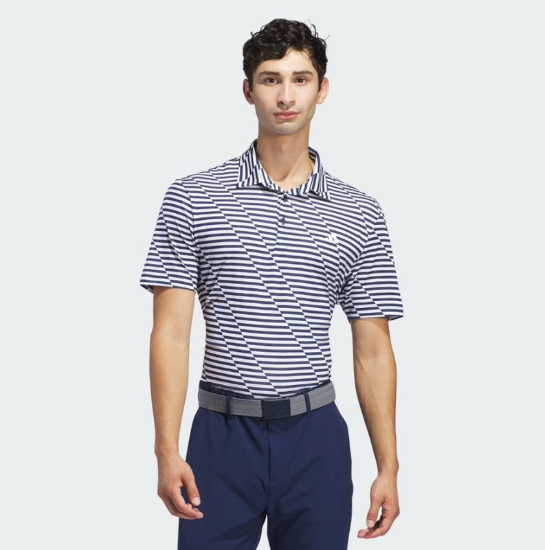 H Polo ADIDAS IU4393 - Blanc/Marine