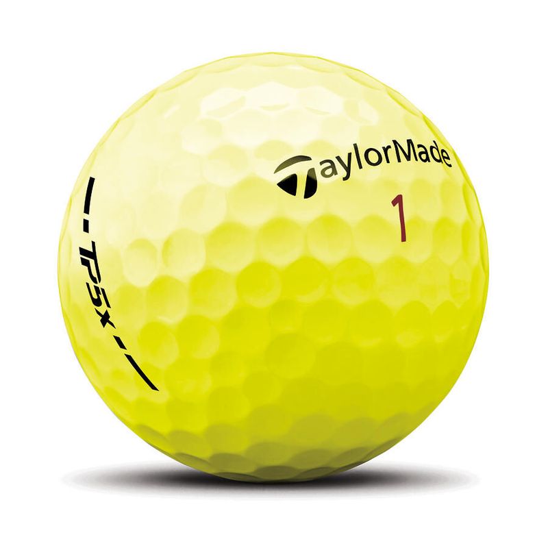 Golf balls (Dozen) TAYLORMADE TP5X  - Yellow