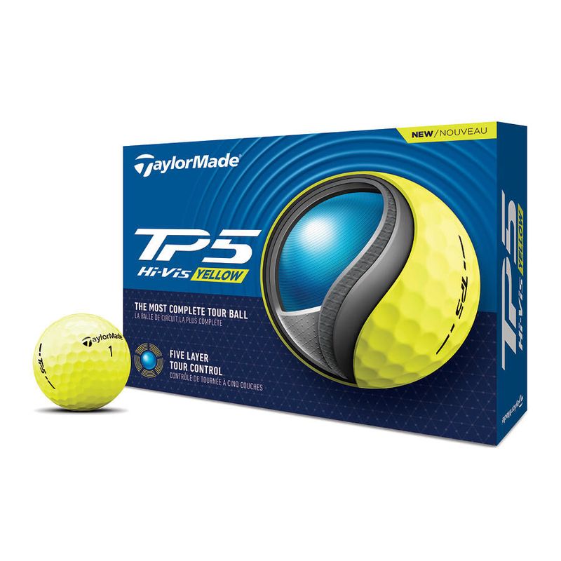 Golf balls (Dozen)TAYLORMADE TP5 - Yellow