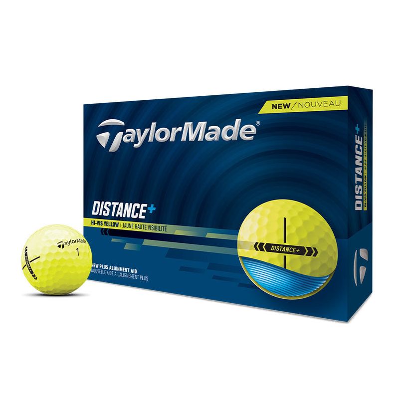 Golf balls (Dozen) TAYLORMADE Distance+ - Yellow