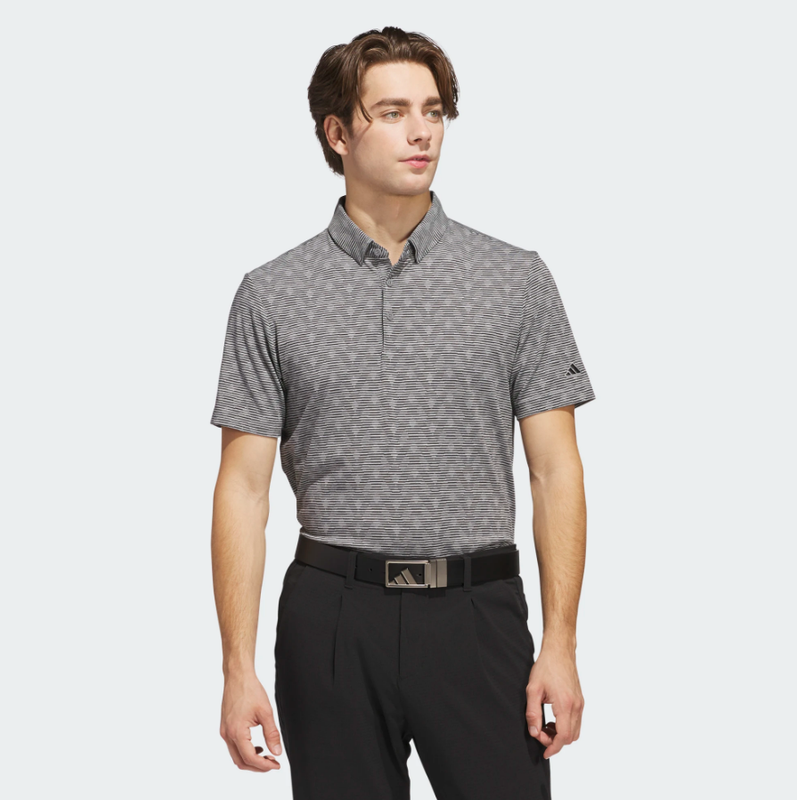 H Polo ADIDAS JF4932 - Grey/Black