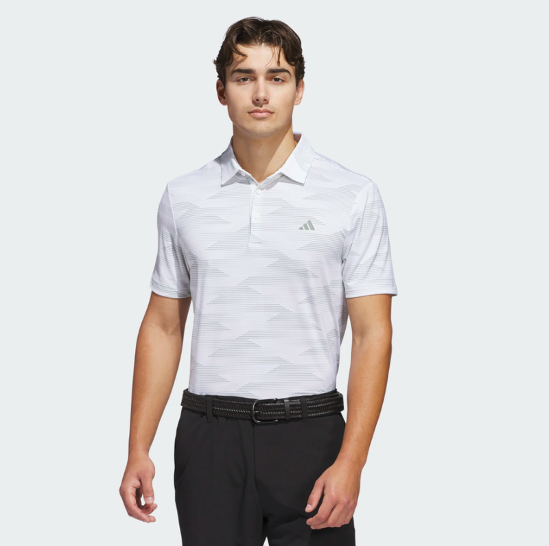 H Polo ADIDAS JF4898 - White/Silver Green