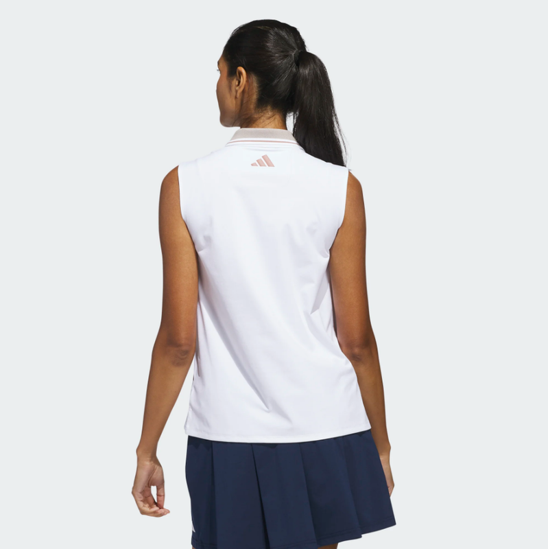 F Polo sans manche ADIDAS JE7357 - White