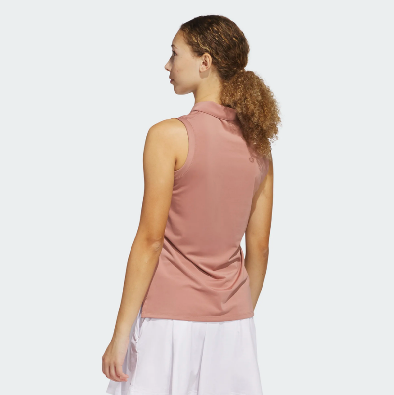 F Polo sans manche ADIDAS JJ4409 - Warm Clay