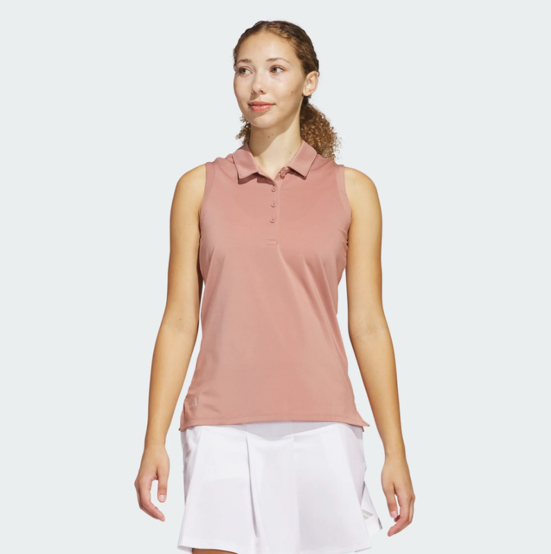F Polo sans manche ADIDAS JJ4409 - Warm Clay