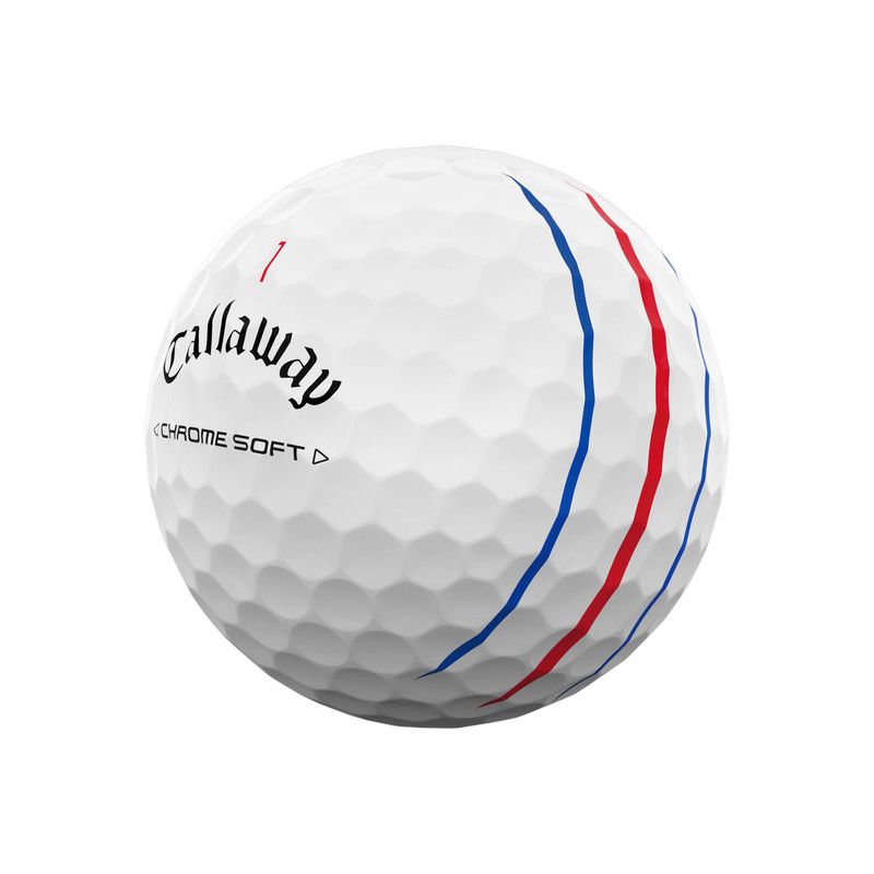 Golf Balls (Dozen) CALLAWAY Chrome Soft - Triple Track White