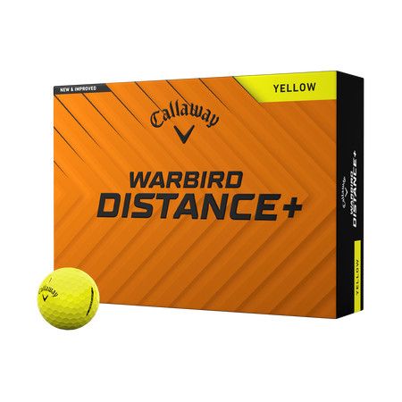 Golf Balls (Dozen) CALLAWAY Warbird Distance+ - Yellow