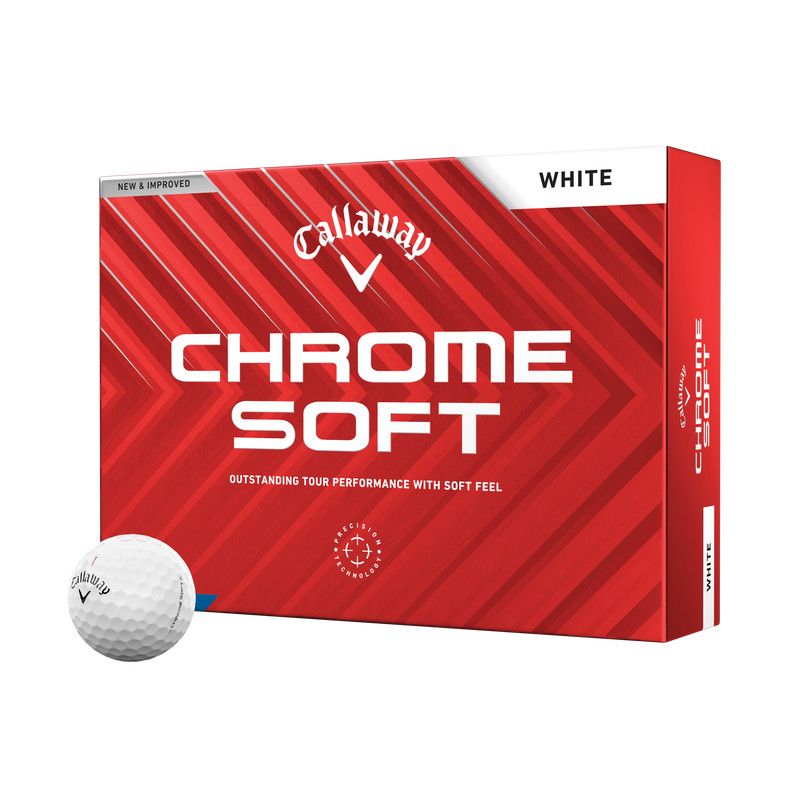 Golf Balls (Dozen) CALLAWAY Chrome Soft - White