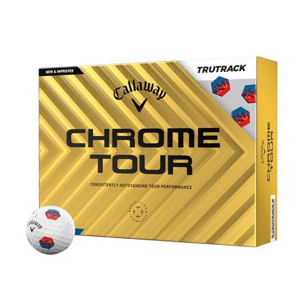 Golf Balls (Dozen) CALLAWAY Chrome Tour - TruTrack White