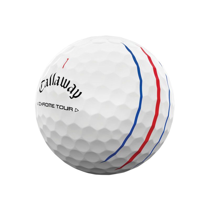 Golf Balls (Dozen) CALLAWAY Chrome Tour - Triple Track White