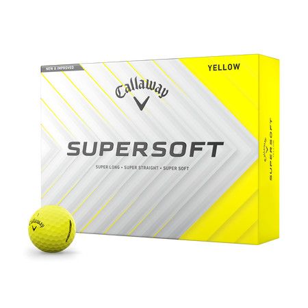 Golf Balls (Dozen) CALLAWAY SuperSoft - Yellow
