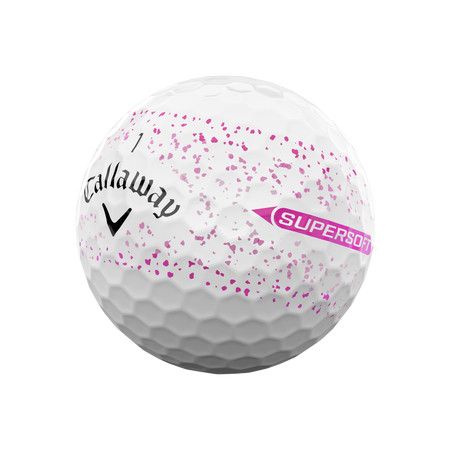 Golf Balls (Dozen) CALLAWAY SuperSoft - Pink Splatter