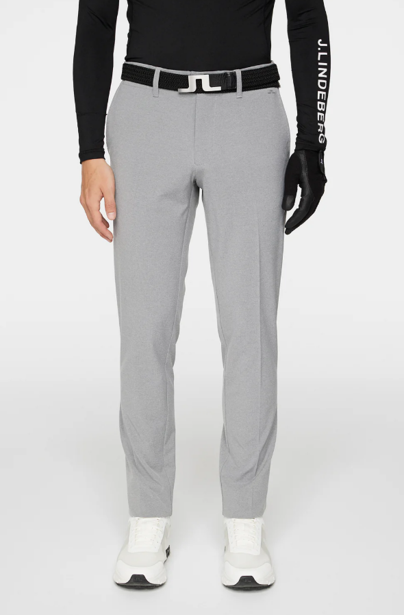 H Pantalon J.LINDEBERG Ellott - Light Grey Melange