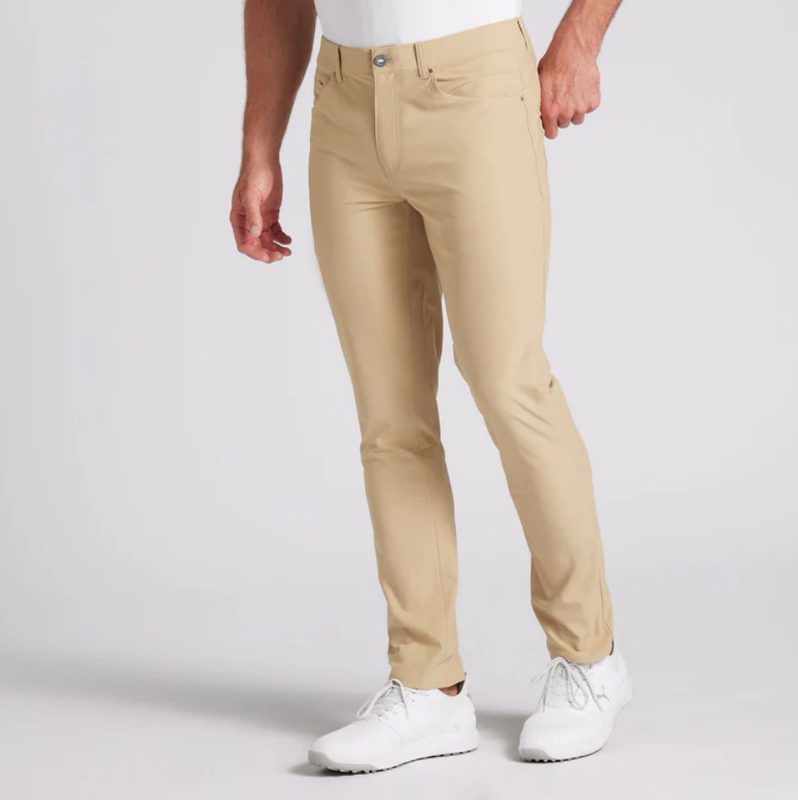 H Pantalon PUMA 101 5 Pocket - Tan